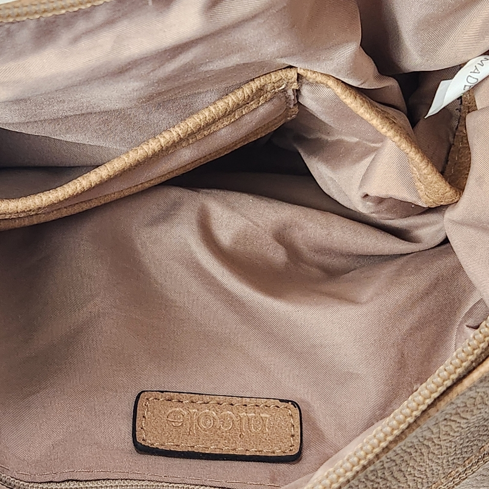 Nicole Miller Tan Shoulder Bag - Picture 5 of 11